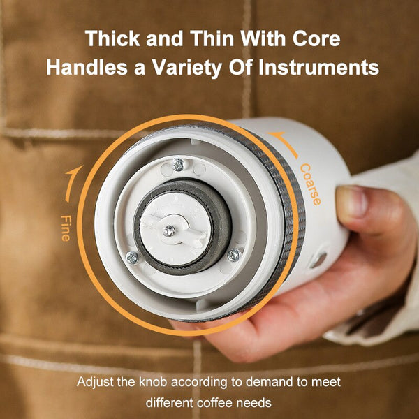 Electric Coffee Bean Grinder USB Charging Mini Coffee Bean Mill Grinder